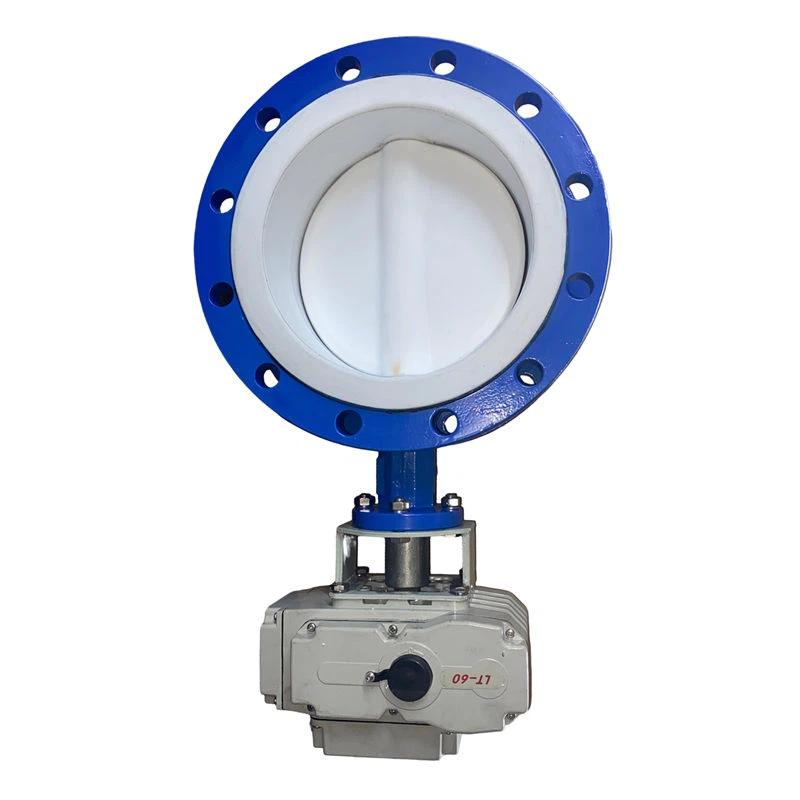 PFA Seated Butterfly Valve